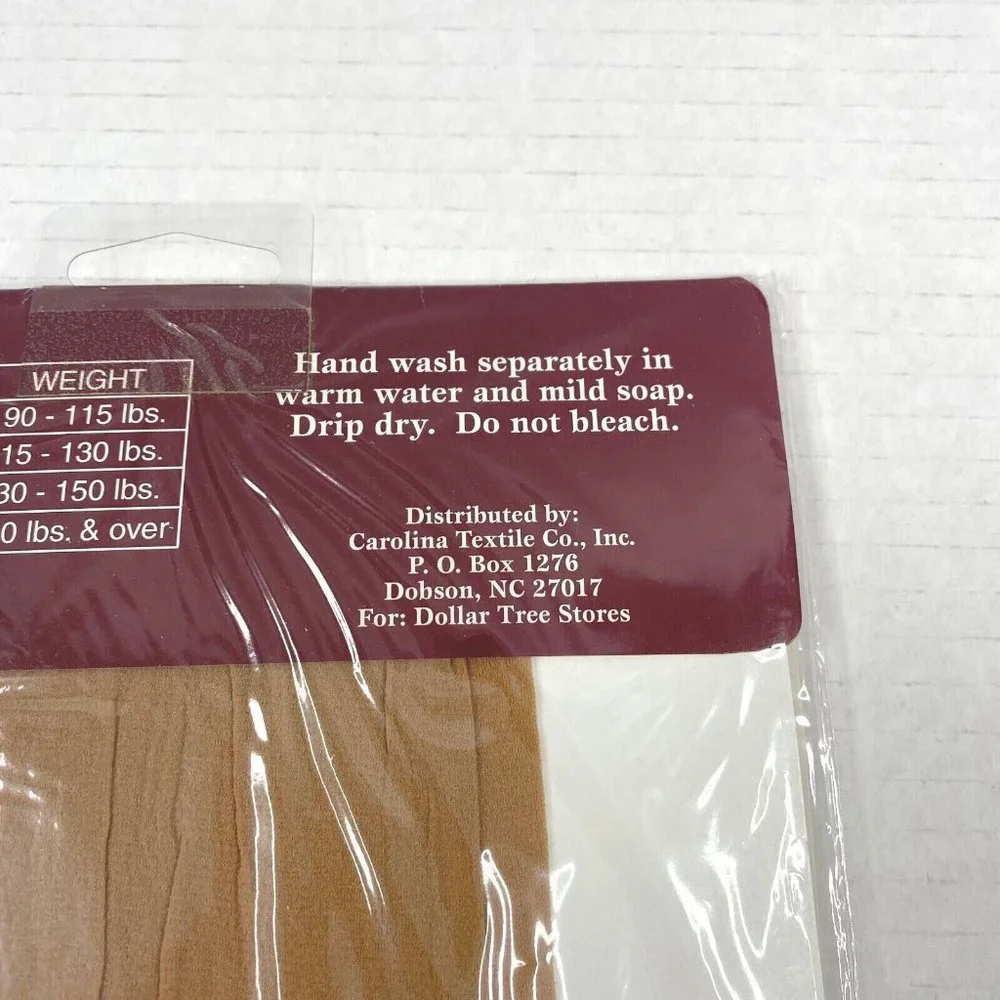 Montclaire Hosiery Pantyhose Womens Size C Nude Designer Collection Nylon Lycra‎